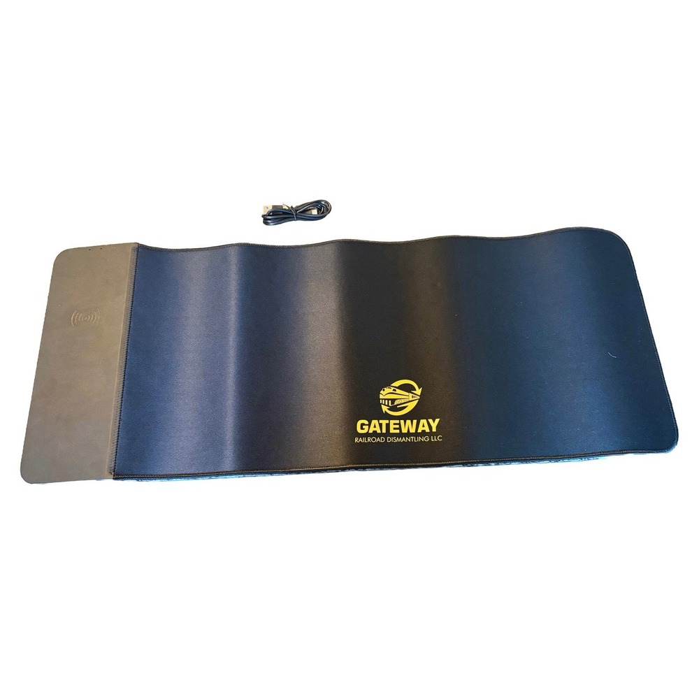 Jacob 10W XL Wireless Charging Mouse Pad - Gateway Railroad Dismantling